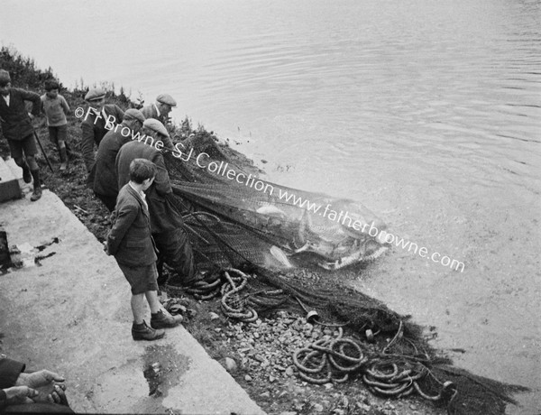 SALMON - NETTING ON THE MOY